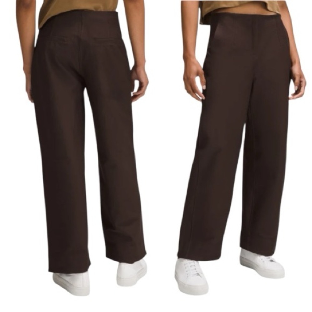 Lululemon Espresso Utilitech Relaxed Mid-Rise 7/8 Trouser - Picture 2 of 10